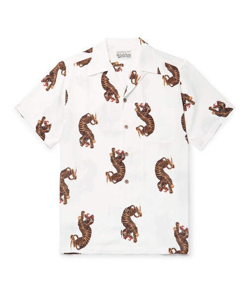WACKO MARIA（ワコマリア）の「Wacko Maria Camp-Collar Printed Woven 