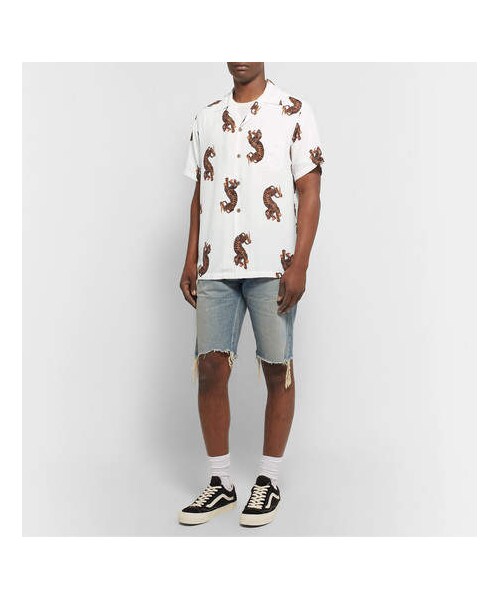 WACKO MARIA（ワコマリア）の「Wacko Maria Camp-Collar Printed Woven 