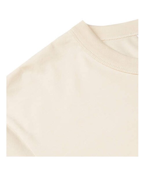 ami（アミ）の「AMI Logo-Appliquéd Cotton-Jersey T-Shirt（Tシャツ/カットソー・メンズ・White・L）」の3枚目の写真