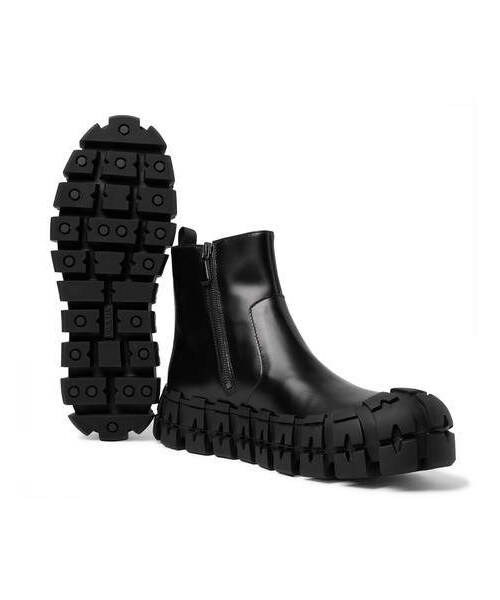 PRADA(プラダ)の「Prada Leather Chelsea Boots(ブーツ・メンズ・Black・Uk8.5/Uk8/Uk11/Uk9/Uk7/Uk10)」の3枚目の写真