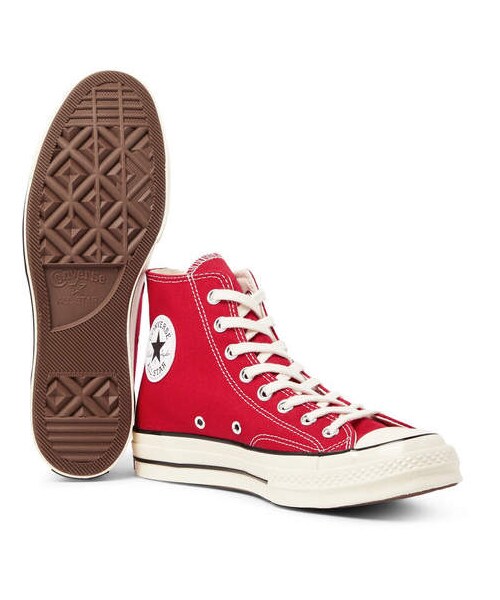 CONVERSE（コンバース）の「Converse Chuck 70 Canvas High-Top Sneakers（スニーカー・メンズ・Red・Uk8/Uk10/Uk9.5/Uk9/Uk8.5/Uk12/Uk11/Uk5/Uk5.5/Uk7.5/Uk7/Uk6.5/Uk6）」の2枚目の写真