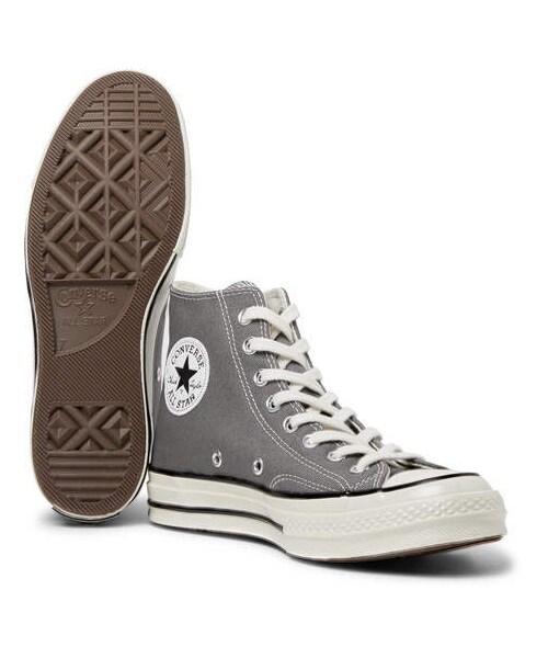 CONVERSE(コンバース)の「Converse Chuck 70 Canvas High-Top Sneakers(スニーカー・メンズ・Gray・Uk6.5/Uk8.5/Uk8/Uk7.5/Uk7/Uk9/Uk11/Uk10.5/Uk10/Uk9.5/Uk6/Uk5.5/Uk5/Uk12/Uk13)」の3枚目の写真