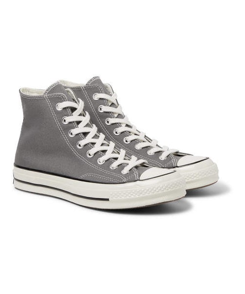 CONVERSE(コンバース)の「Converse Chuck 70 Canvas High-Top Sneakers(スニーカー・メンズ・Gray・Uk6.5/Uk8.5/Uk8/Uk7.5/Uk7/Uk9/Uk11/Uk10.5/Uk10/Uk9.5/Uk6/Uk5.5/Uk5/Uk12/Uk13)」の1枚目の写真