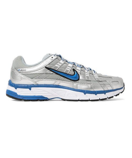 NIKE（ナイキ）の「Nike P-6000 Leather, Mesh And Rubber Sneakers（スニーカー・メンズ・Silver・Us6.5/Us9/Us11.5/Us6/Us5/Us8.5/Us7.5/Us7/Us10/Us9.5/Us8/Us5.5/Us10.5）」の5枚目の写真