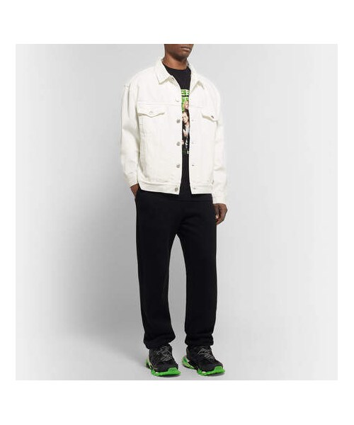 BALENCIAGA（バレンシアガ）の「Balenciaga Track Glow Nylon, Mesh And Rubber Sneakers（スニーカー・メンズ・Black・Eu41/Eu40/Eu39/Eu42/Eu46/Eu45/Eu44/Eu43）」の4枚目の写真