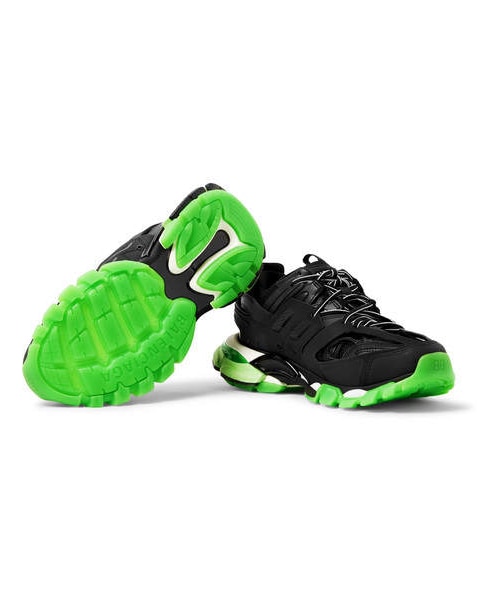 大人気！【BALENCIAGA】Track Sneaker メッシュ＆ナイロン Balenciaga Track Nylon Mesh And Rubber Sneakers, $824 | MR