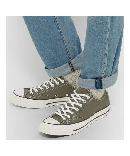 CONVERSE（コンバース）の「Converse 1970s Chuck Taylor All Star Canvas Sneakers（スニーカー・メンズ・Green・Uk10.5/Uk7.5/Uk6/Uk6.5/Uk7/Uk8/Uk12/Uk10/Uk8.5/Uk9/Uk9.5）」の3枚目の写真
