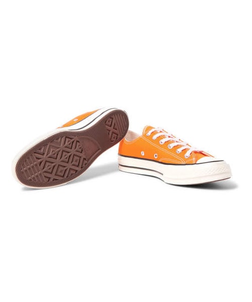 CONVERSE(コンバース)の「Converse Chuck 70 Ox Canvas Sneakers(スニーカー・メンズ・Orange・Uk5/Uk6.5/Uk6/Uk5.5/Uk10/Uk11/Uk10.5/Uk7.5/Uk9.5/Uk9/Uk8.5/Uk8)」の4枚目の写真