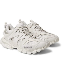 BALENCIAGA | Balenciaga Track Leather, Mesh And Rubber Sneakers(スニーカー)