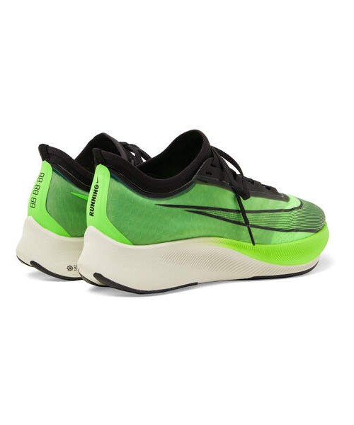 NIKE（ナイキ）の「Nike Running Zoom Fly 3 Logo-Print Vaporweave Running Sneakers（スニーカー・メンズ・Green・Us11.5/Us8/Us7.5/Us10.5/Us8.5/Us9.5/Us13/Us9/Us11/Us12/Us10）」の5枚目の写真