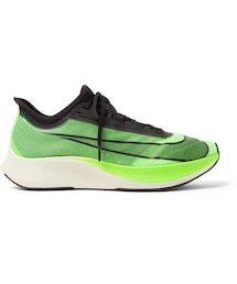 NIKE | Nike Running Zoom Fly 3 Logo-Print Vaporweave Running Sneakers(スニーカー)