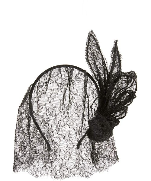MAISON MICHEL（メゾンミッシェル）の「Maison Michel Clementine Lace Veil Headband ...