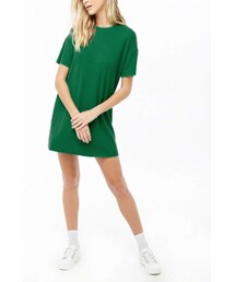 Forever 21 Ribbed Knit T-Shirt Dress