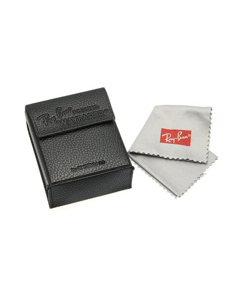 Ray-Ban（レイバン）の「レイバン WAYFARER FOLDING RB4105-601-50（メガネ・ブラック・50□22-140）」の8枚目の写真