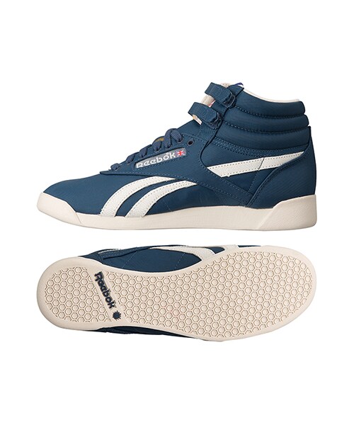 Reebok（リーボック）の「Reebok CLASSIC（リーボック クラシック）フリースタイル ハイ ビンテージ インスパイアド（その他・レディース・チョーク/スタジアムレッド/サンドトラップ/ブルーピーク/サンドトラップ/チョーク/ナイスグリーン/バイタルブルー/サンドトラップ/ワイルドカーキ/ブルーピーク/サンドトラップ/スタジアムレッド/チョーク/サンドトラップ/チョーク/ナイスグリーン/サンドトラップ・22.0cm/22.5cm/23.0cm/23.5cm/24.0cm/24.5cm/25.0cm/25.5cm/26.0cm）」の10枚目の写真