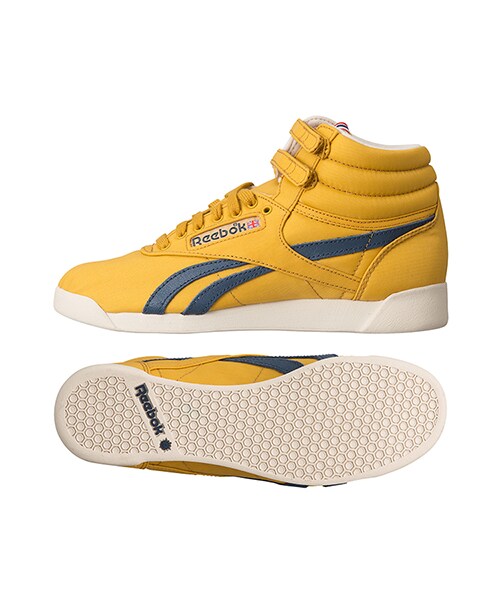 Reebok（リーボック）の「Reebok CLASSIC（リーボック クラシック）フリースタイル ハイ ビンテージ インスパイアド（その他・レディース・チョーク/スタジアムレッド/サンドトラップ/ブルーピーク/サンドトラップ/チョーク/ナイスグリーン/バイタルブルー/サンドトラップ/ワイルドカーキ/ブルーピーク/サンドトラップ/スタジアムレッド/チョーク/サンドトラップ/チョーク/ナイスグリーン/サンドトラップ・22.0cm/22.5cm/23.0cm/23.5cm/24.0cm/24.5cm/25.0cm/25.5cm/26.0cm）」の14枚目の写真