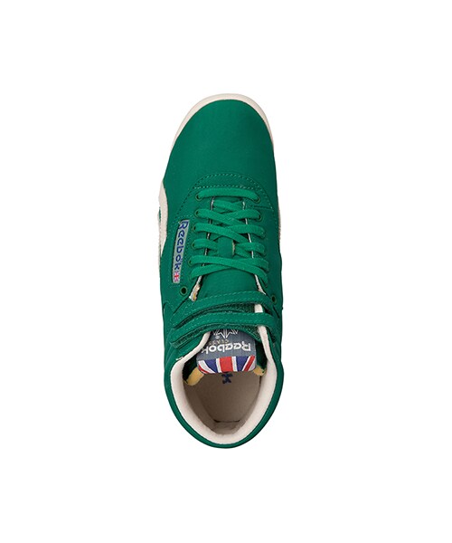 Reebok（リーボック）の「Reebok CLASSIC（リーボック クラシック）フリースタイル ハイ ビンテージ インスパイアド（その他・レディース・チョーク/スタジアムレッド/サンドトラップ/ブルーピーク/サンドトラップ/チョーク/ナイスグリーン/バイタルブルー/サンドトラップ/ワイルドカーキ/ブルーピーク/サンドトラップ/スタジアムレッド/チョーク/サンドトラップ/チョーク/ナイスグリーン/サンドトラップ・22.0cm/22.5cm/23.0cm/23.5cm/24.0cm/24.5cm/25.0cm/25.5cm/26.0cm）」の5枚目の写真