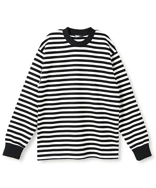 LEGURUS STANDARD（レグルススタンダード）の「ルーズシルエットTシャツ（Tシャツ/カットソー・キッズ・クリーム/ブラック/ミックス・S～L）」の3枚目の写真