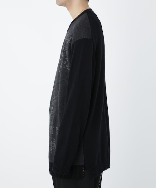 Yohji Yamamoto（ヨウジヤマモト）の「黒辞書プルオーバー（）」 - WEAR