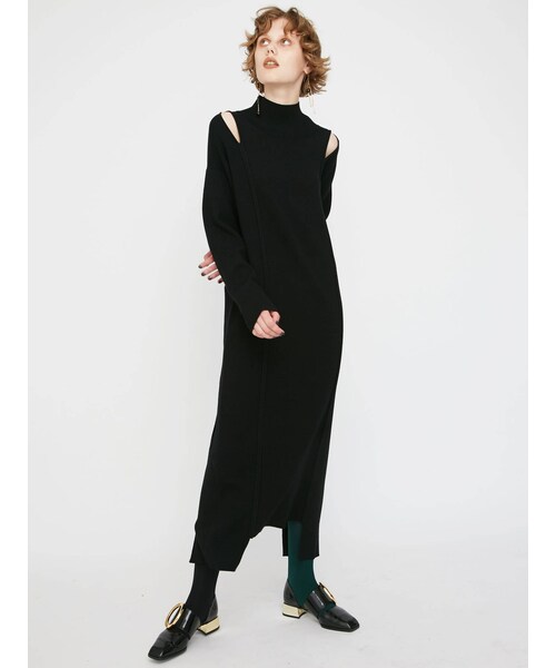 まあ❨新品❩ UN3D. SHOULDER OPEN KNIT OP UN3D.（アンスリード）の「SHOULDER OPEN KNIT OP（ワンピース）」 - WEAR