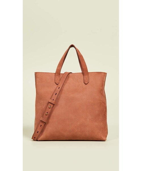 madewell（メイドウェル）の「Madewell The ZipTop Transport Crossbody in Nubuck Leather Rainbow Strap