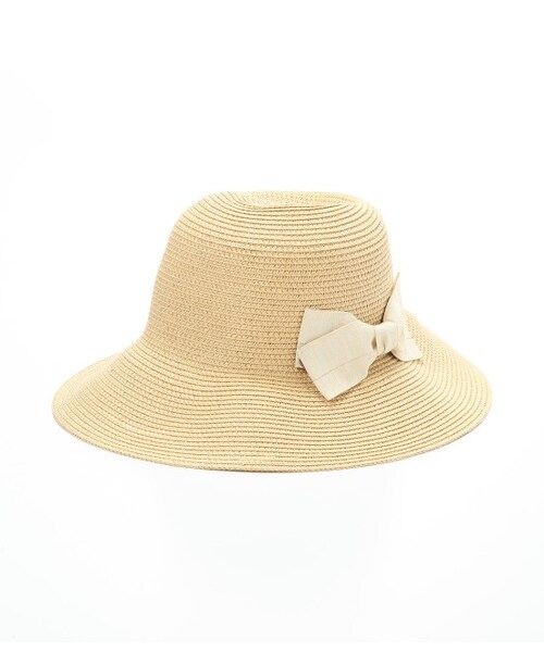ROPE' PICNIC(ロペピクニック)の「ブレード折りたたみキャペリンハット(帽子・レディース・ブラック/ダークブラウン/ベージュ・F)」の3枚目の写真