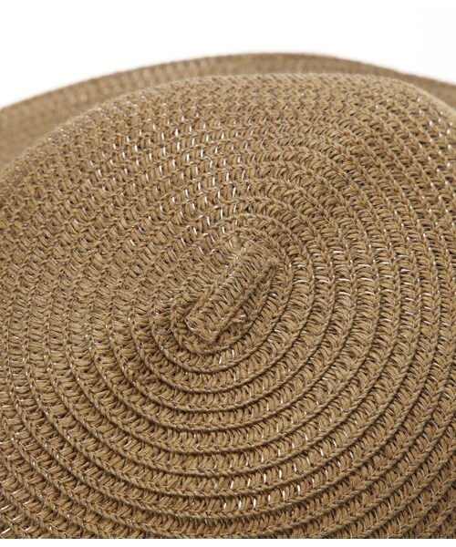 ROPE' PICNIC(ロペピクニック)の「ブレード折りたたみキャペリンハット(帽子・レディース・ブラック/ダークブラウン/ベージュ・F)」の9枚目の写真
