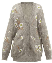 【専用】MIU MIU mohair cardigan 38 miu miu（ミュウミュウ）の「Miu Miu - Oversized Sequin