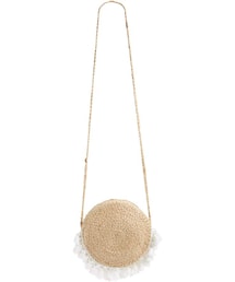 Shiraleah | Shiraleah Marina Woven Circle Crossbody Bag(ショルダーバッグ)
