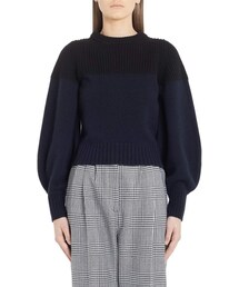 Alexander McQueen Angled Cable Cardigan