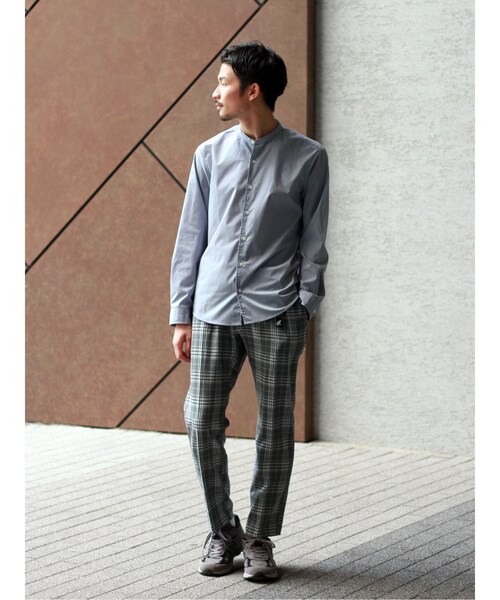 417 EDIFICE（フォーワンセブンエディフィス）の「パンツ(417 EDIFICE)（パンツ・グレーベース/S/残り3点/M/在庫あり/L）」の9枚目の写真