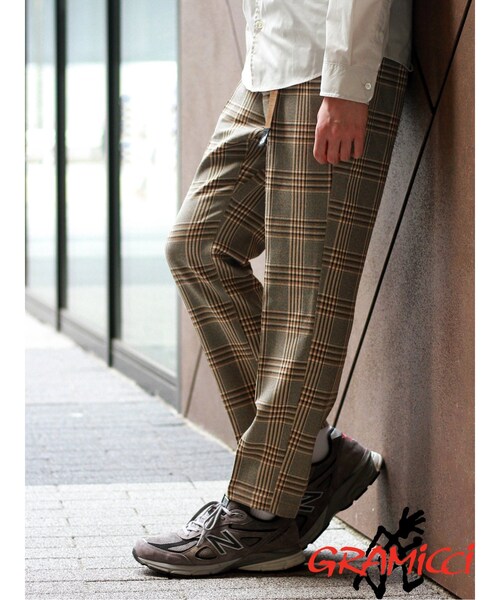 417 EDIFICE（フォーワンセブンエディフィス）の「パンツ(417 EDIFICE)（パンツ・グレーベース/S/残り3点/M/在庫あり/L）」の6枚目の写真