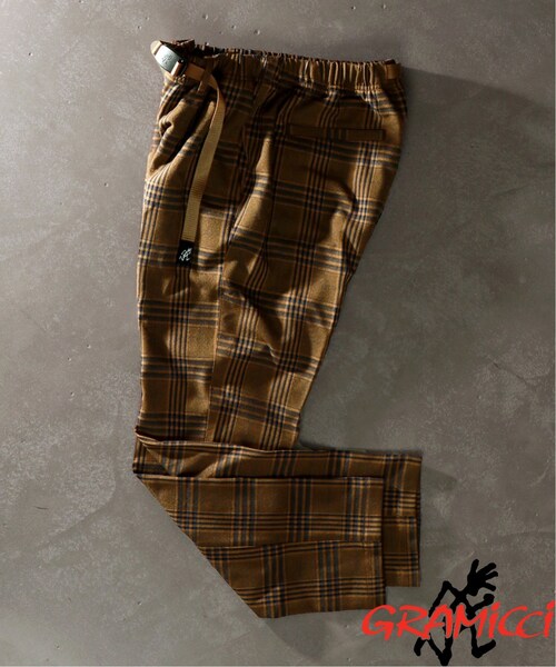 417 EDIFICE（フォーワンセブンエディフィス）の「パンツ(417 EDIFICE)（パンツ・グレーベース/S/残り3点/M/在庫あり/L）」の3枚目の写真