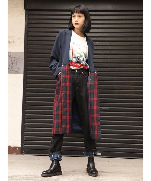 jouetie - リミテッド 2WAY ZIP ジャケット jouetie リミテッド 2WAY ZIP ジャケット（レッド