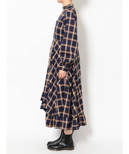 jouetie（ジュエティ）の「チョーカーアシメワンピース（ワンピース・イエロー/ブラック/ベビーピンク/ネイビー・M）」の10枚目の写真