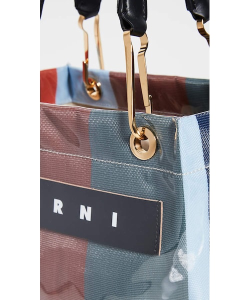 MARNI（マルニ）の「Marni Small Square Grip Bag（トートバッグ・レディース・Multi・One Size）」の3枚目の写真