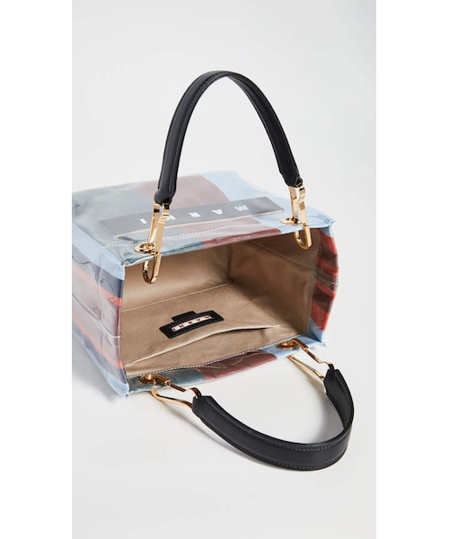 MARNI（マルニ）の「Marni Small Square Grip Bag（トートバッグ・レディース・Multi・One Size）」の6枚目の写真