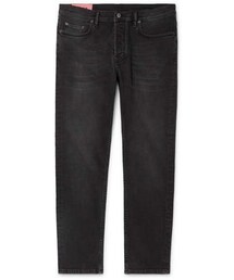 Acne Studios River Cropped Slim-Fit Denim Jeans