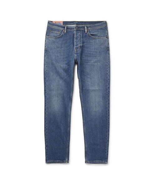 Acne Studios(アクネストゥディオズ)の「Acne Studios River Slim-Fit Tapered Denim Jeans(デニムパンツ・メンズ・Blue・32w 32l/31w 32l/36w 34l/30w 32l/34w 32l/29w 32l/33w 32l)」の1枚目の写真