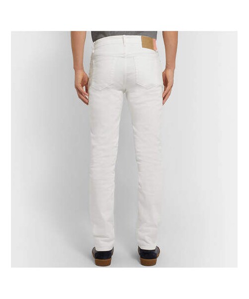 Acne Studios（アクネストゥディオズ）の「Acne Studios North Skinny-Fit Stretch-Denim Jeans（デニムパンツ・メンズ・White・32w 32l/32w 34l/29w 32l/36w 34l/34w 32l/34w 34l）」の5枚目の写真