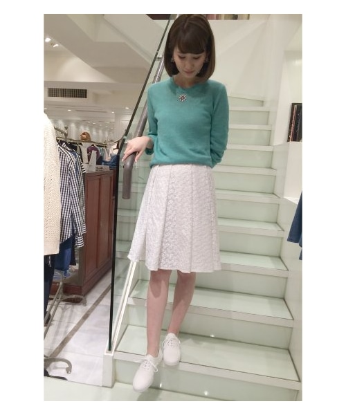 Keds(ケッズ)の「◆KEDS デッキシューズ(スニーカー・レディース・ホワイト・36/36.5/37/37.5/38)」の10枚目の写真