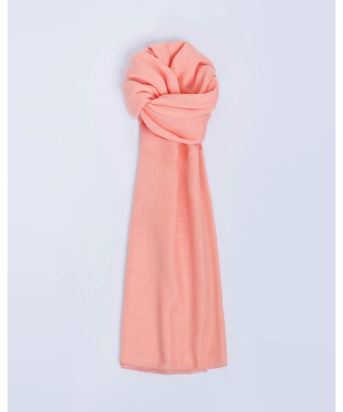 MEIER.Q（マイヤーキュー）の「BASIC SCARF（アクセサリー・レディース・杏/芥黃/粉橘/果綠・F）」の9枚目の写真
