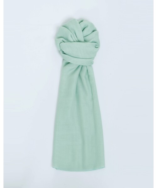 MEIER.Q（マイヤーキュー）の「BASIC SCARF（アクセサリー・レディース・杏/芥黃/粉橘/果綠・F）」の6枚目の写真