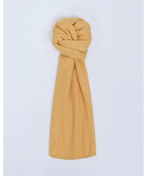 MEIER.Q（マイヤーキュー）の「BASIC SCARF（アクセサリー・レディース・杏/芥黃/粉橘/果綠・F）」の11枚目の写真