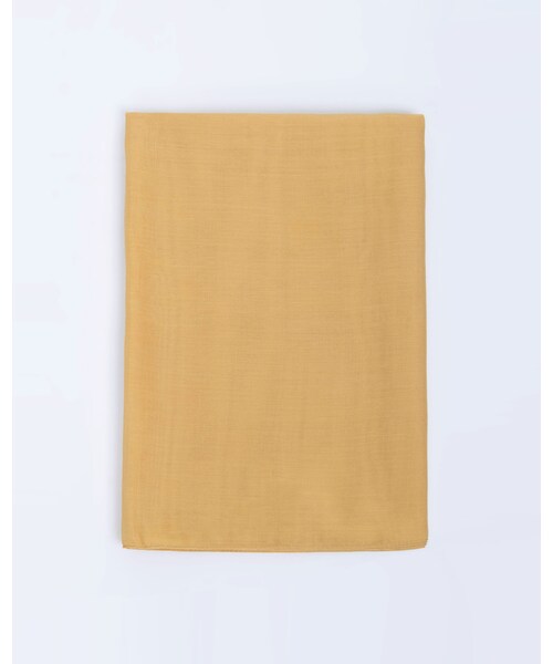MEIER.Q（マイヤーキュー）の「BASIC SCARF（アクセサリー・レディース・杏/芥黃/粉橘/果綠・F）」の12枚目の写真
