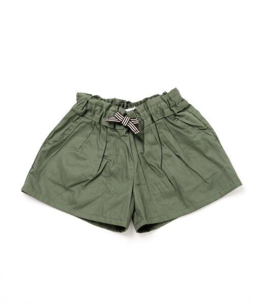 GLOBAL WORK(グローバルワーク)の「【キッズ】ウエストギャザーチノショーツ(その他・キッズ・ベージュ52/カーキ72/ブルー82・S(90~100cm)/M(100~110cm)/L(110~120cm)/XL(120~130cm))」の2枚目の写真