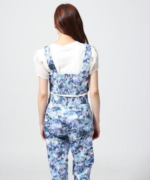 JEANASIS（ジーナシス）の「ガラビスチェ（トップス・レディース・ホワイト系その他/ブルー系その他・FREE）」の4枚目の写真