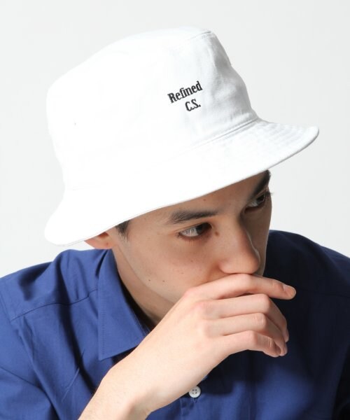 HARE(ハレ)の「コットンバケットハット(アクセサリー・メンズ・オフホワイト/ブラック/カモフラージュ/トリコロール・ONE SIZE)」の1枚目の写真