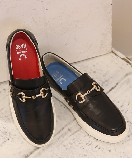 HARE(ハレ)の「HARE×MARQUI 別注 TOY-SHOES(シューズ・メンズ・ブラック/グレー・S/M)」の1枚目の写真