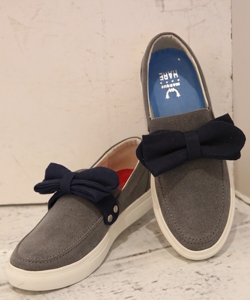 HARE(ハレ)の「HARE×MARQUI 別注 TOY-SHOES(シューズ・メンズ・ブラック/グレー・S/M)」の2枚目の写真
